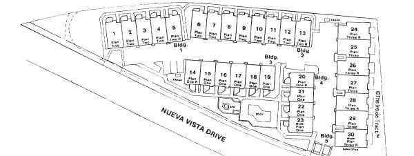 Click Here To Enlarge Site Plan of Marin Colony at Rancho Niguel