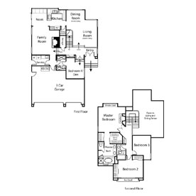 Click Here to Enlarge Plan Two Sonterra at Rancho Niguel