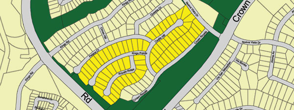 Click Here To Enlarge Site Plan of Tesoro at Rancho Niguel